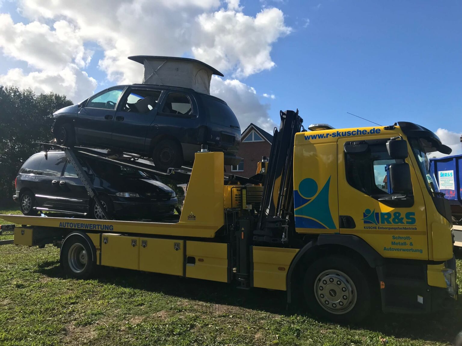 Autoverwertung – R S Kusche Schrott und Metallhandel, Autoverwertung